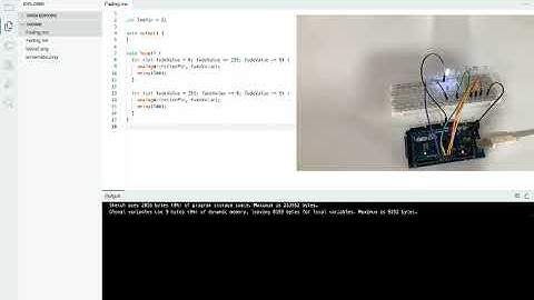 Led Fading using Arduino Mega 2560