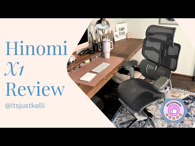 Hinomi X1 Ergonomic Chair Review - An Impressive Blend of Work/Life Balance