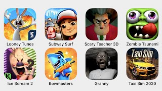 Looney Tunes, Subway Surfers, Scary Teacher 3D, Zombie Tsunami, Ice Scream 2, Bowmasters... screenshot 3