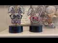 DIY EASTER BUNNY GLASS &amp; UV RESIN TUTORIAL LET&#39;S RESIN UV COLORED RESIN # LET&#39;S RESIN UV LIGHT