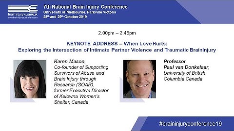 Keynote Address - When Love Hurts: Exploring the Intersection of Intimate Partner Violence and TBI