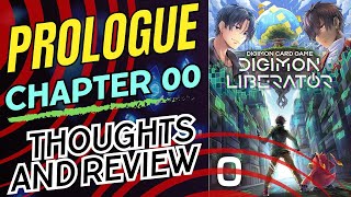 Digimon Liberator Prologue Chapter 0 Thoughts and Review! Digimon Web Comic/Manga Analysis!