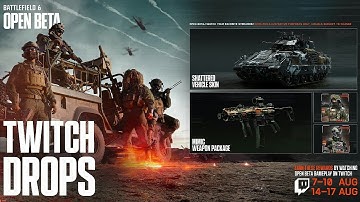How To Get Free New Battlefield 6 Open Beta Twitch Drops Rewards