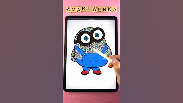 Guess the color 🎨 Whrite in the comments which color is it 😌 #procreate #emojimix #artdrawing