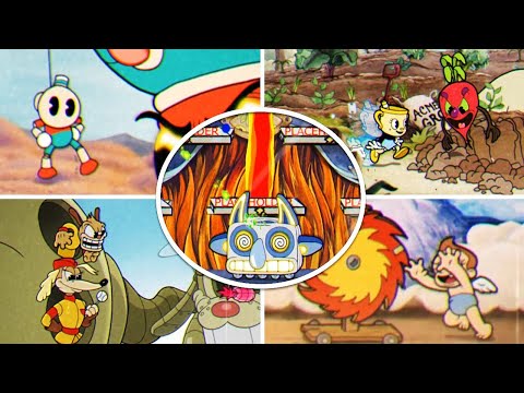 Cuphead + DLC All Secret Boss Phases and Unused Contents