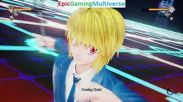 Kaguya VS Kurapika From The Hunter X Hunter Series In A Jump Force Anime Characters Battle / Match