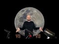 Moon photography tutorial lens vs telescope