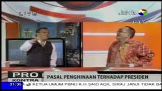 Eggi Sudjana vs Ruhut Sitompul: Siapa Menjilat Jokowi