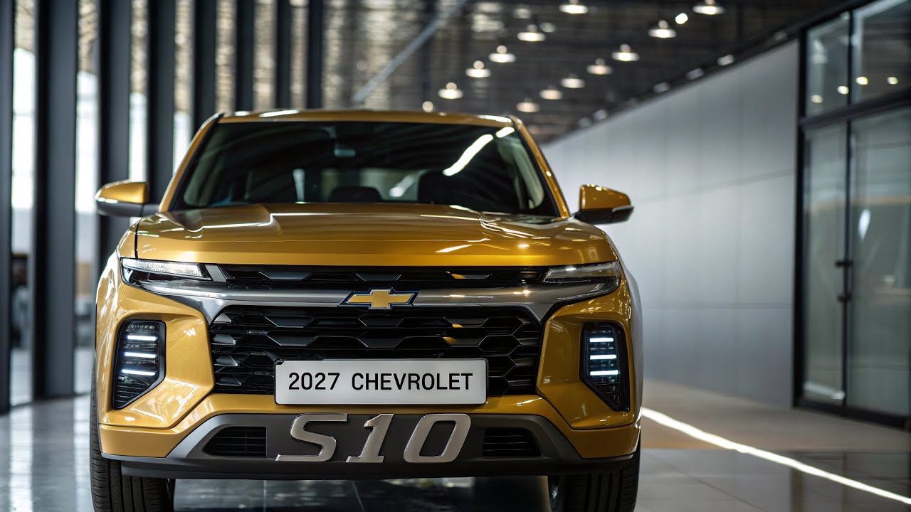 2027 Chevrolet S10 Gold 🛻 Picape Média Robusta, Luxo, Potência e Tecnologia no Brasil