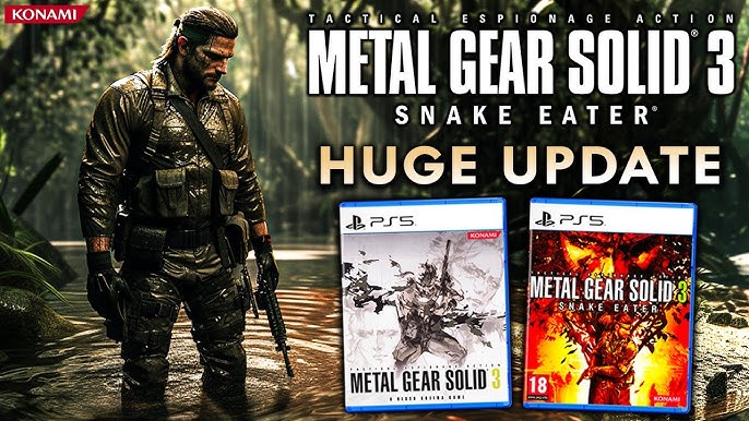 Metal Gear Solid 3 remake announced, and not just for PS5