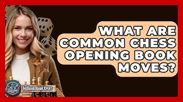 What Are Common Chess Opening Book Moves? - The Board Game Xpert