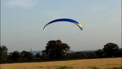 paramotor nil wind take off Bailey SNAP 100 Paramania Action