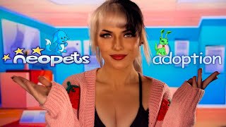Neopets Adoption Center - We Will Help You Find Your Perfect Pet! | ASMR (questioning you, rambling)