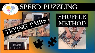 Trying PAIRS and SHUFFLE Method for the First Time - Speed Puzzling Compilation