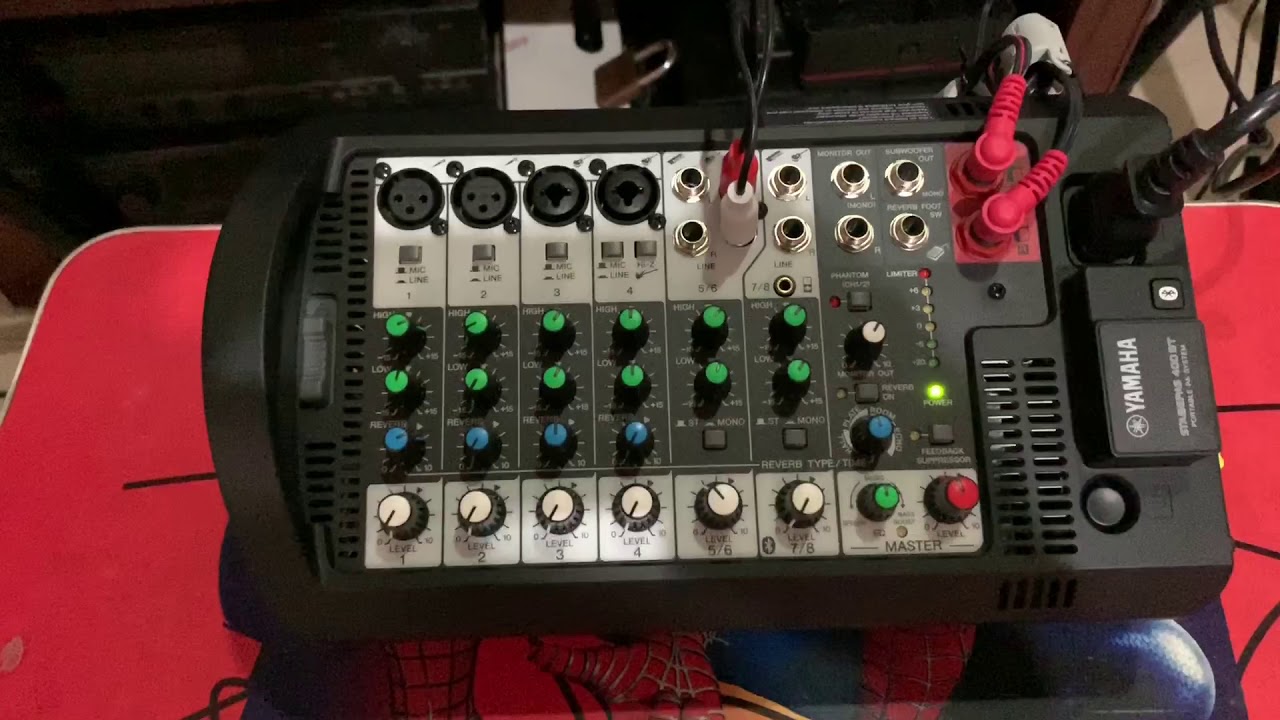 Unboxing & Testing YAMAHA STAGEPAS 400BT - YouTube