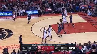 Toronto Raptors vs Orlando Magic Game 1 - last 2 minute Highlights