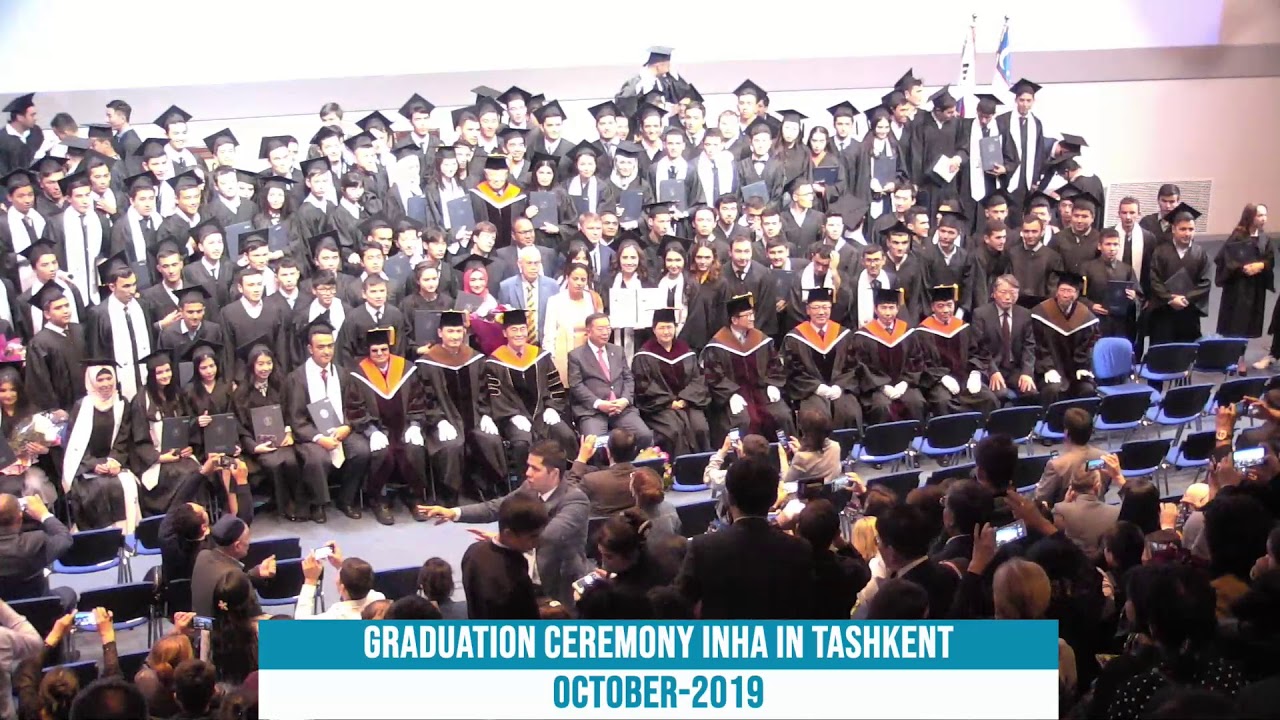 GRADUATION CEREMONY INHA IN TASHKENT - YouTube