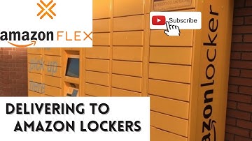 AMAZON FLEX | DELIVERING TO AMAZON LOCKERS & HIDDEN HOUSE NUMBERS