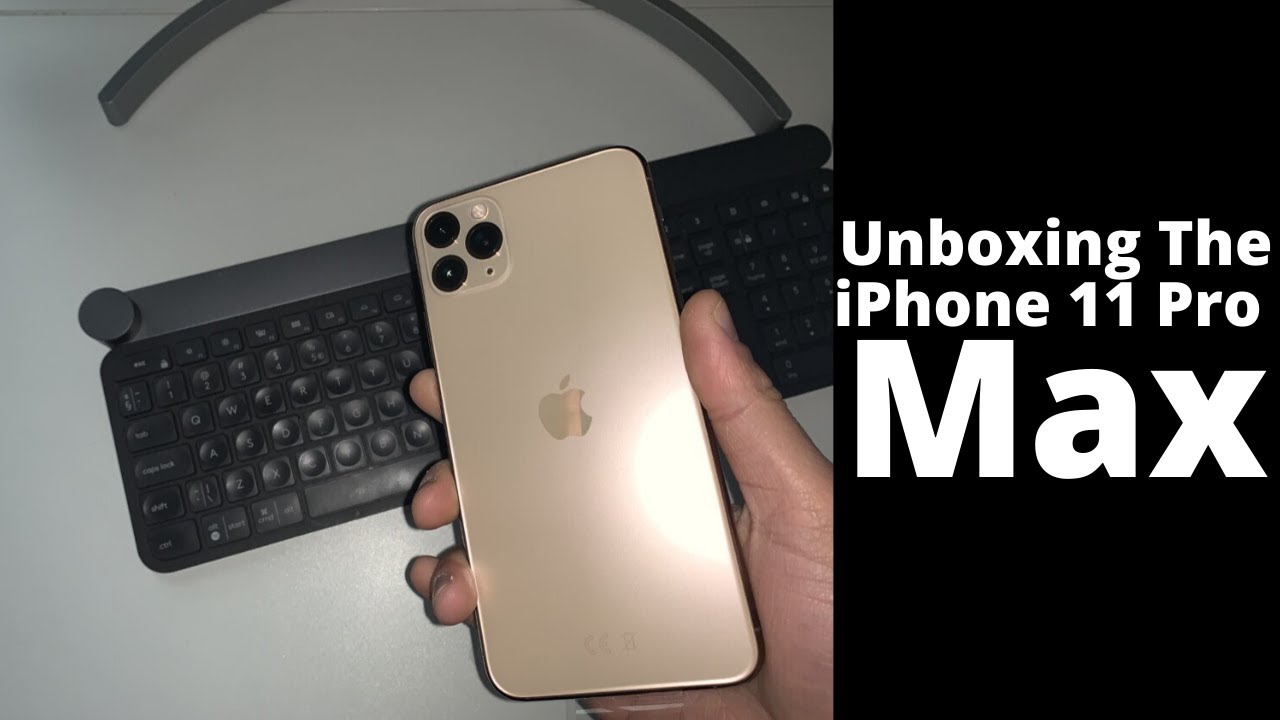 Unboxing iPhone 11 Pro Max Gold vs iPhone 8 Plus Gold YouTube
