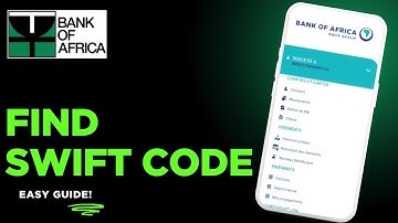How to find SWIFT code of Bank of Africa – Morocco