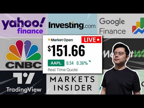無料のライブ株価データ（9つのプラットフォームを比較）