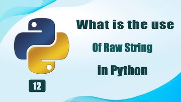 Python Raw Strings Explained | Python Tutorials for Beginners in Hindi | Webroj