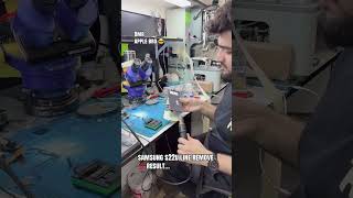 Samsung s22u line remove #dmrapplebro #glasschange #lineremove #repair #polarizerchange