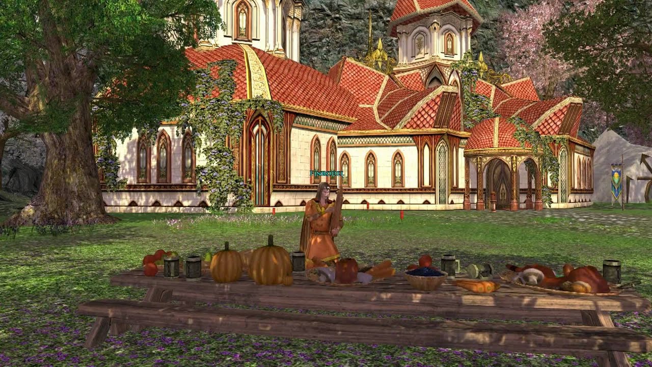 Somewhere far beyond from Blind Guardian Harpsolo, HD in lotro music