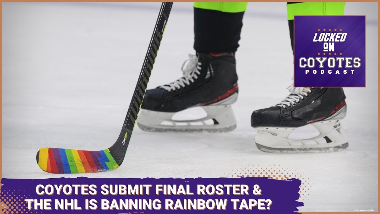 Arizona Coyotes Submit Final Roster &amp; The NHL Is Banning What? - YouTube