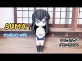 HOW TO MAKE CHIBI SUMA: TENGEN UZUI'S WIFE! ✨💎 DEMON SLAYER CLAY TUTORIAL