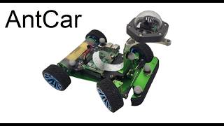 The AntCar robot - Enhancing Ant-Inspired Visual Compass with Focused Visual Scan in a Compact Robot