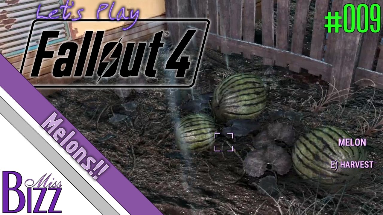 WHERE ARE THE MELONS?!? Building up Sanctuary 009 Let's Play Fallout 4