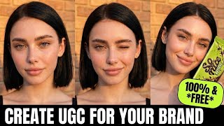 How I Make FREE UGC Ads with AI (Full Workflow)
