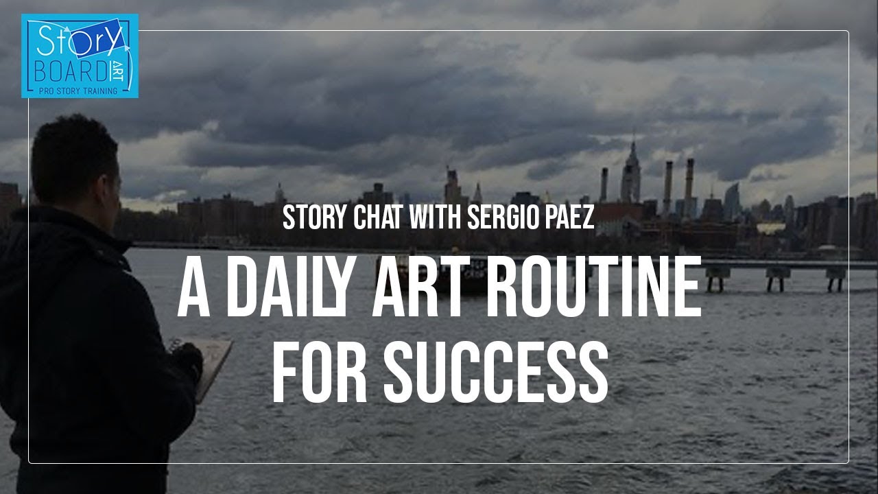 Setting Up A Daily Art Routine For Success - YouTube