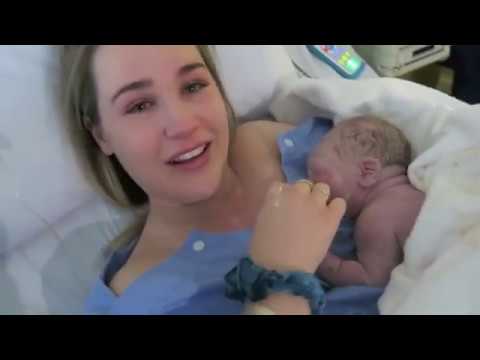delivery vlog | 37 weeks pregnant, Emotional labour & delivery | 37...