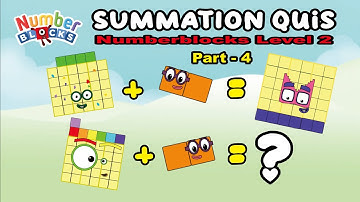 Numberblocks Learn SUMMATION Lv. 2 PART-4 | NUMBERBLOCKS FANMADE | Math Division | ColorArt_id