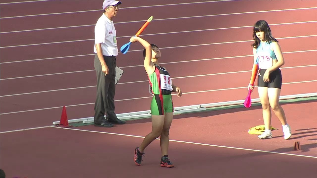 女子ABC共通 ｼﾞｬﾍﾞﾘｯｸｽﾛｰ 決勝6位 第49回ジュニアオリンピック陸上競技