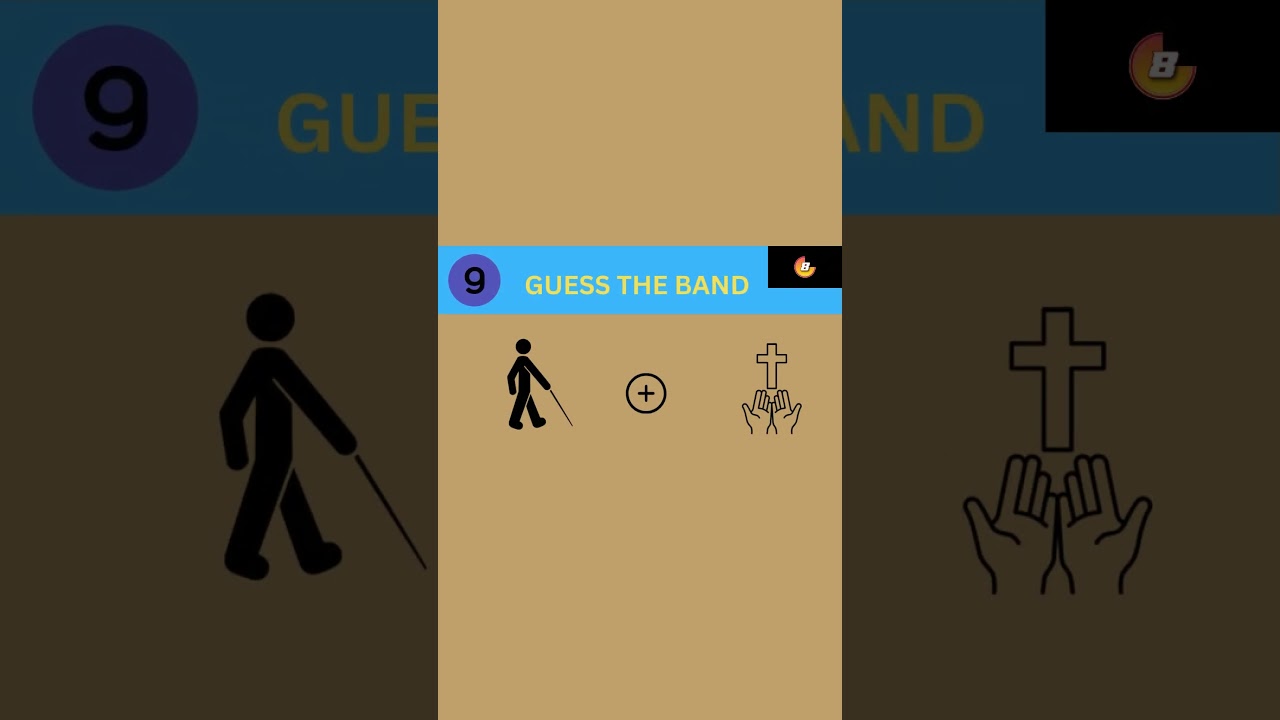 Can You Decode The Band Names With Emojis? #youtubeshorts #quiz  #riddles #musictrivia  #braintest
