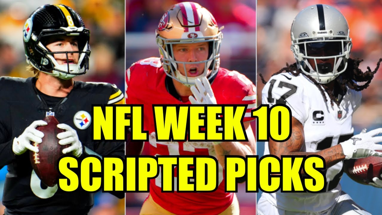 NFL Week 10 Scripted Picks YouTube