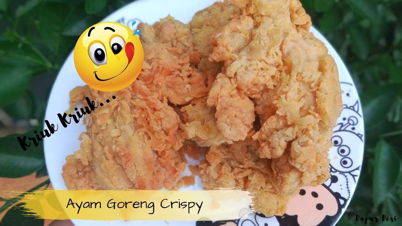  Resep  Ayam  Goreng Crispy  Sederhana Kriuk Kriuk YouTube