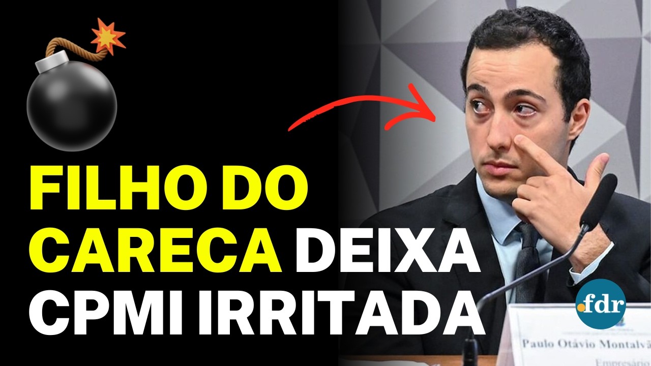 🔥 FILHO DO CARECA NA CPMI: Duarte Jr. peita defesa de Paulo Camisotti e revela esquema milionário!