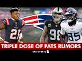 Patriots Get a TRIPLE DOSE OF Rumors: Franchise Tag News, Maxx Crosby To NE? &amp; NFL Free Agency Buzz