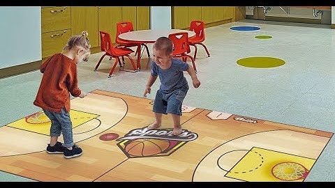 Basketball - interactive floor game from LUMOplay