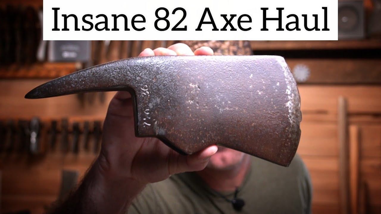 Я купил 82 топора за один день! Лучший набор винтажных инструментов на сегодняшний день.