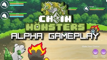 CHAINMOSTERS  - ALPHA GAMEPLAY, OVERVIEW NFT GAME ON FLOW BLOCKCHAIN