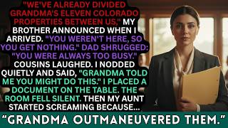 Family Split Grandma’s 11 Colorado Properties Without Me—Unaware She Signed Them Over in 2020...