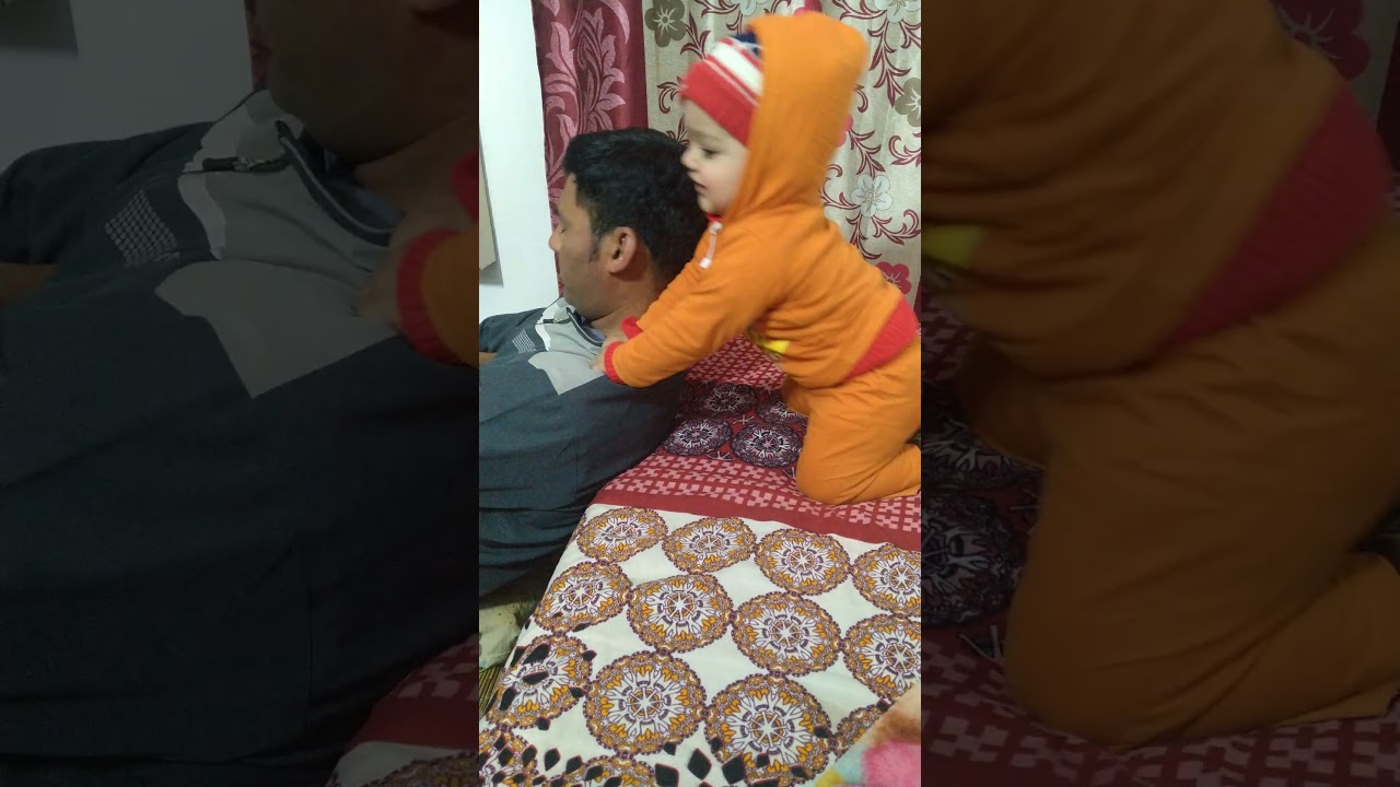 cutee jeenu saying papa❤️😘😘