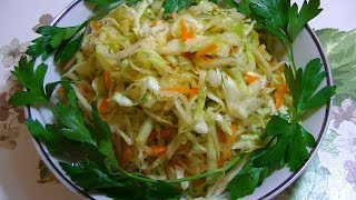 Очень Вкусный Салат из Капусты Очень Вкусный Салат из Капусты