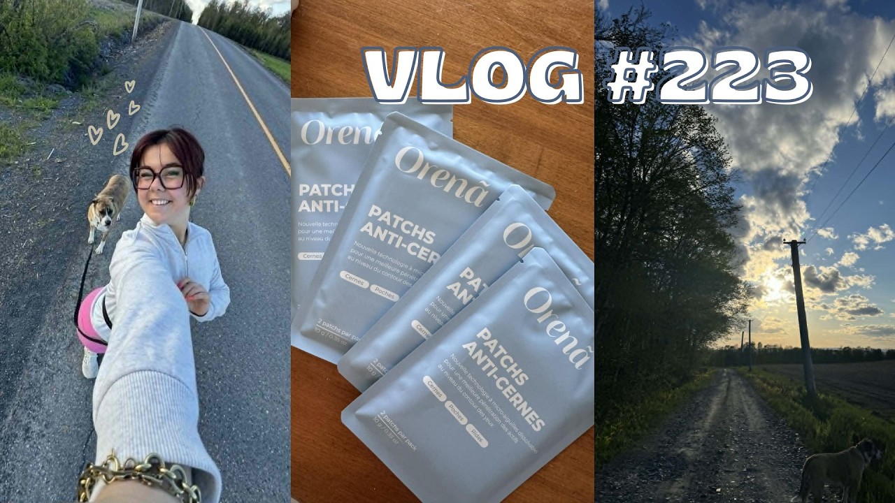 VLOG #223 - Virée Cotsco, patchs pour les yeux & addiction à Off Campus