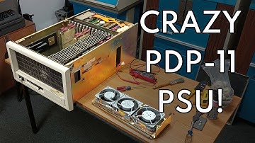 Only DEC could make a PDP-11 PSU this insane…